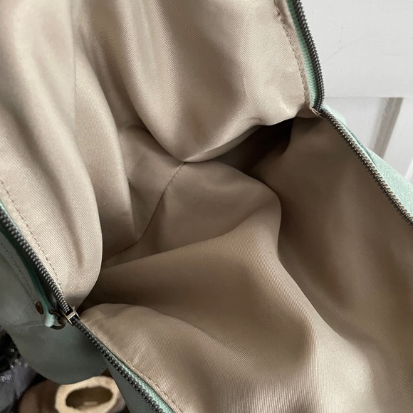 American Leather Co. Misty Pale Green Shoulder Bag - Picture 10 of 12